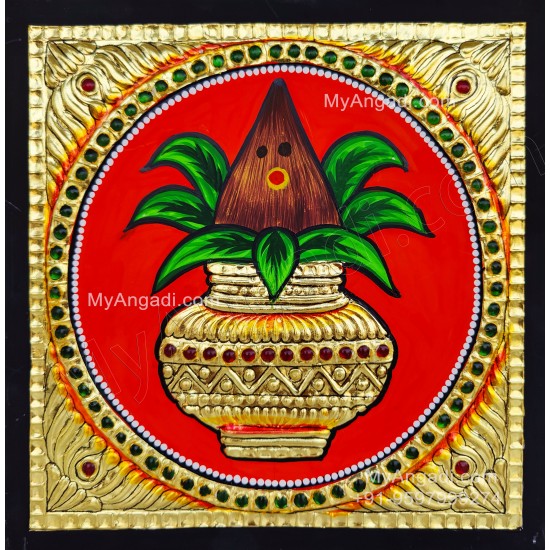 Kalasam Tanjore Painting Kalasam Tanjore Painting