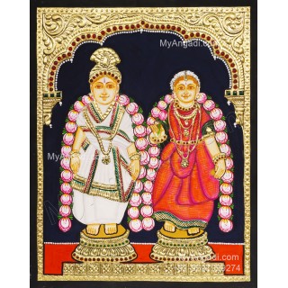 Kuladeivam Tanjore Painting