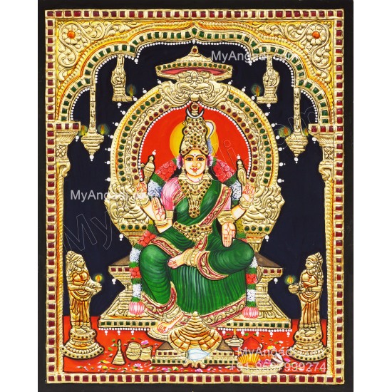 Kamatchi Amman Tanjore Paintings