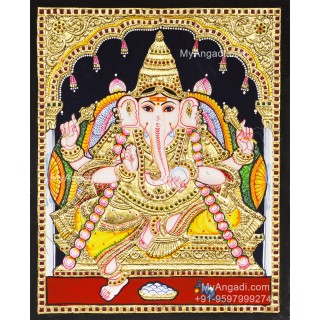 Ganesha Tanjore Paintings