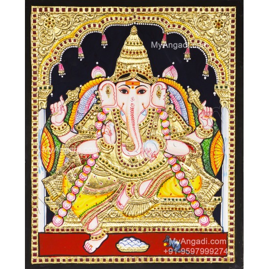 Ganesha Tanjore Paintings