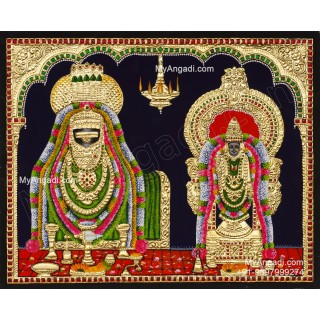 Annamalaiyaar  Unnamalaiyaar Tanjore Painting