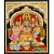 Shivan Family Tanjore Painting