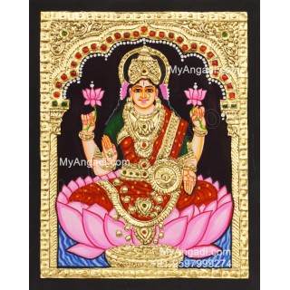 Mahalakshmi Tanjore Painting