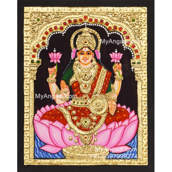 Mahalakshmi Tanjore Painting