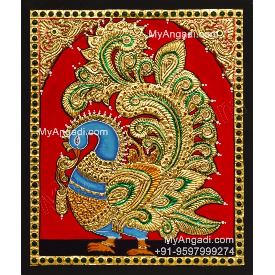 Peacock Tanjore Paintings