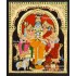 Shiva Family Tanjore Painting - Shiva Parivar