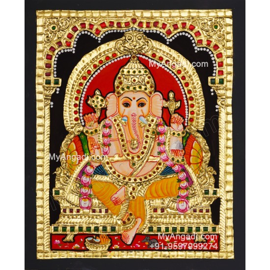 Ganesha Tajore Paintings