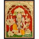 Panchamuga Hanuman Tanjore Painting