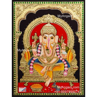 Ganesha Tajore Paintings