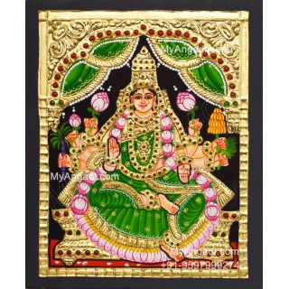 Dhanya Lakshmi Tanjore Painting