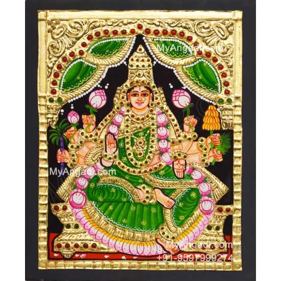 Dhanya Lakshmi Tanjore Painting