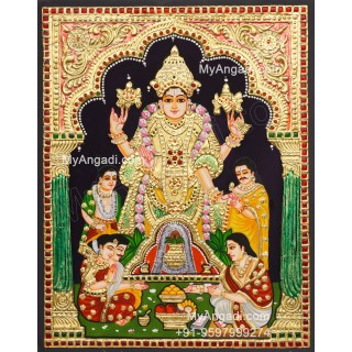 Sathya Narayana Swami Tanjore Painting