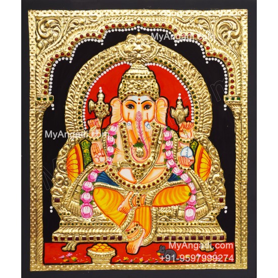 Ganapathi Tanjore Paintings