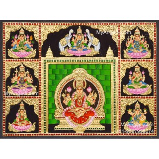 Ashtalakshmi Tanjore Paintings