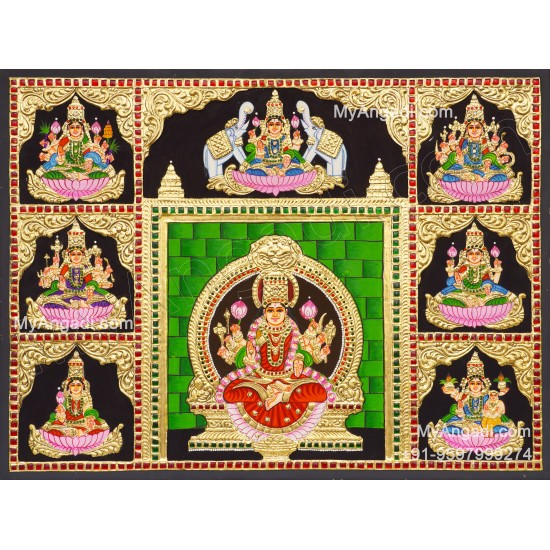 Ashtalakshmi Tanjore Paintings