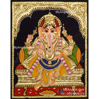 Ganesha Tanjore Paintings