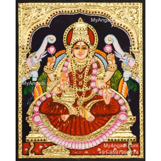 Gajalakshmi Tanjore Paintings