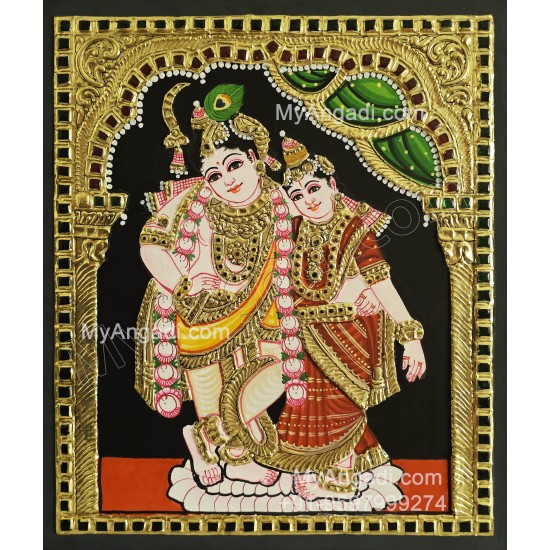 Radha Krishna Tanjore Paintings