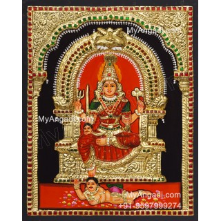 3D karumariamman Tanjore Paintings