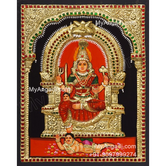 3D karumariamman Tanjore Paintings