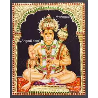  Hanuman 3D Tanjore Painting