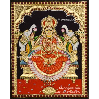 Gajalakshmi Tanjore Paintings