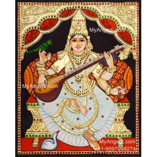 Saraswathi Tanjore Paintings