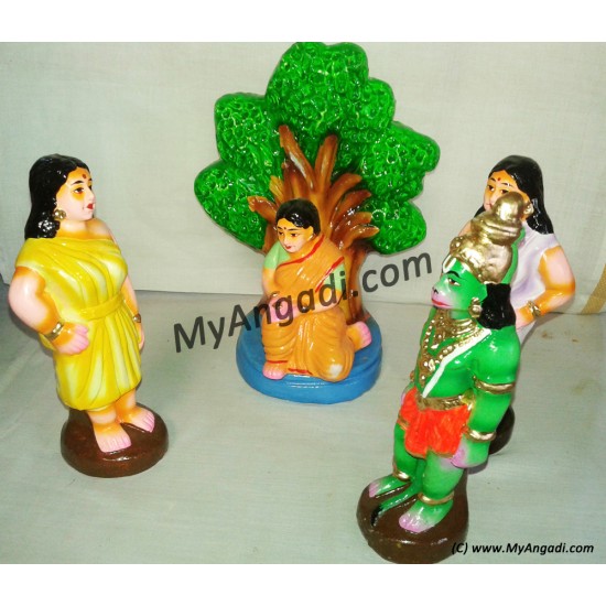 Ashokavanam Seethai Golu Dolls Ashokavanam Seethai Golu Dolls