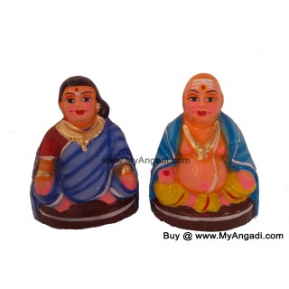 Chettiyar Set Small Golu Dolls