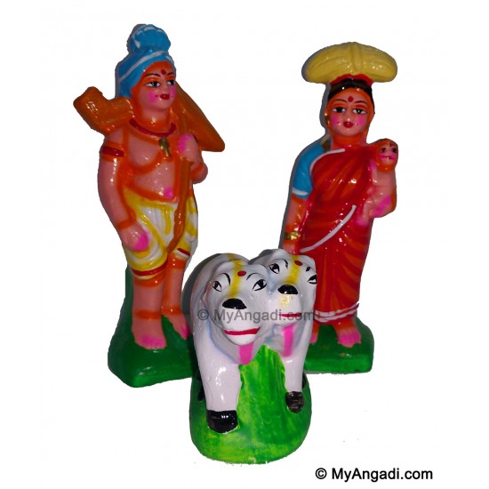Farmer Set Golu Dolls Farmer Set Golu Dolls