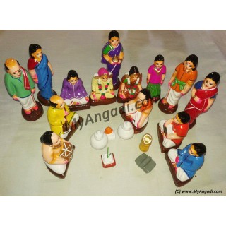Kalyana Set Small Golu Dolls