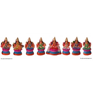 Ashtalakshmi Small Golu Dolls