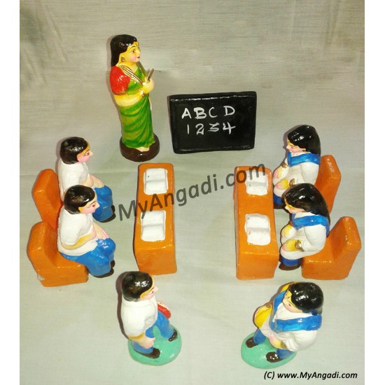 school set for dolls