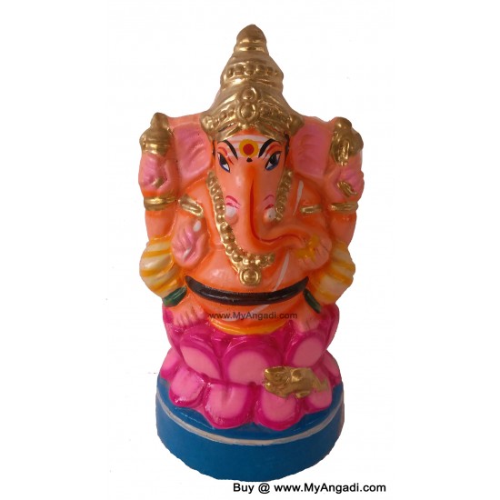Ganesha in Lotus Golu Doll Ganesha in Lotus Golu Doll