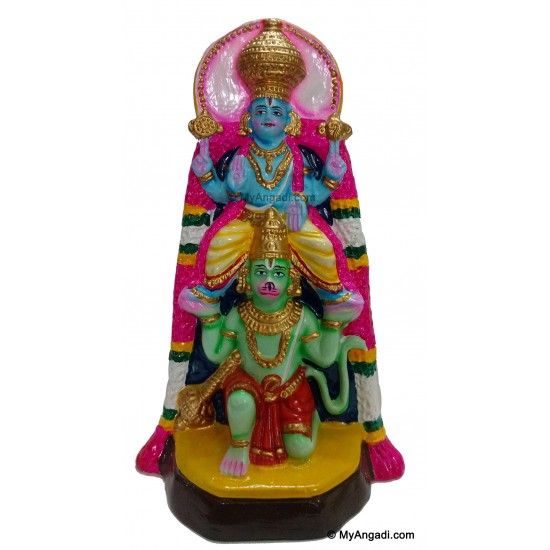 Perumal in Hanumantha Vehicle Perumal in Hanumantha Vehicle