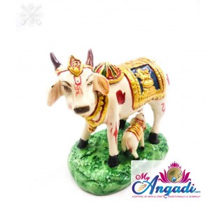 Cow with Calf Statue