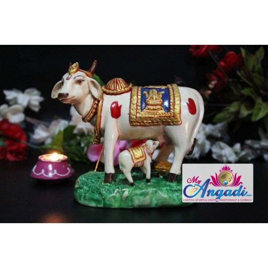 Cow with Calf Statue