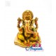 Ganesha Four Handed Resting Statue