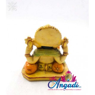 Ganesha Four Handed Resting Statue