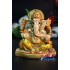 Ganesha Four Handed Resting Statue