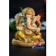 Ganesha Four Handed Resting Statue