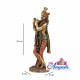 Lord Krishna Metal Statue