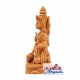 Hanuman Sitting - Wooden Statue