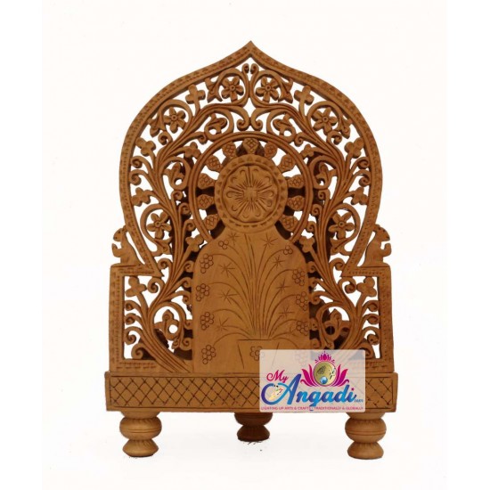 Ganesha Sitting - Wooden Statue