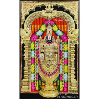 Balaji 3d Tanjore Painting