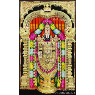 Balaji 3d Tanjore Painting