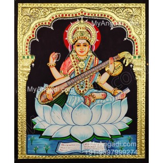 Saraswathi Tanjore Paintings