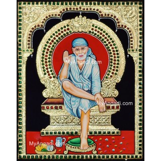 Sai Baba Tanjore Painting