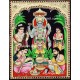 Sathya Narayana Tanjore Painting Sathya Narayana Tanjore Painting
